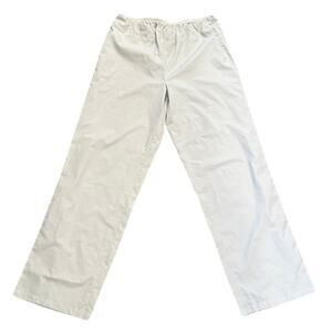 Coolibar UPF 50+ Sun Protection Pants Light Gray Small Wide Leg Travel Pants